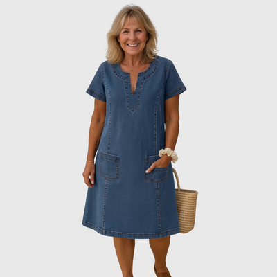 Elarwen™ | Casual Denim Summer Dress