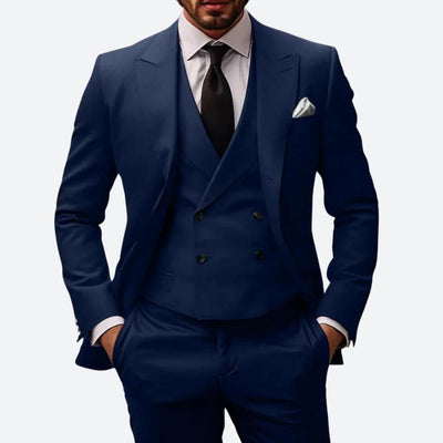 Juris - Luxe 3-Piece Suit for Men