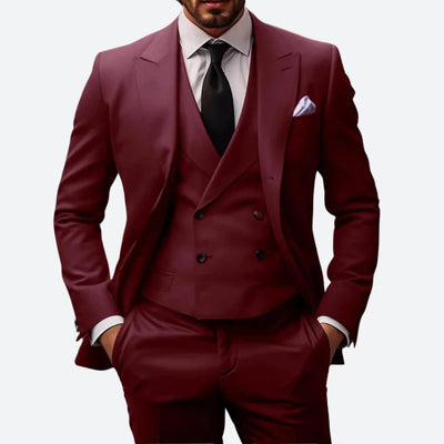 Juris - Luxe 3-Piece Suit for Men