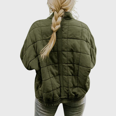 Elysant™ | Quilted jacket with an elegant oversized look.