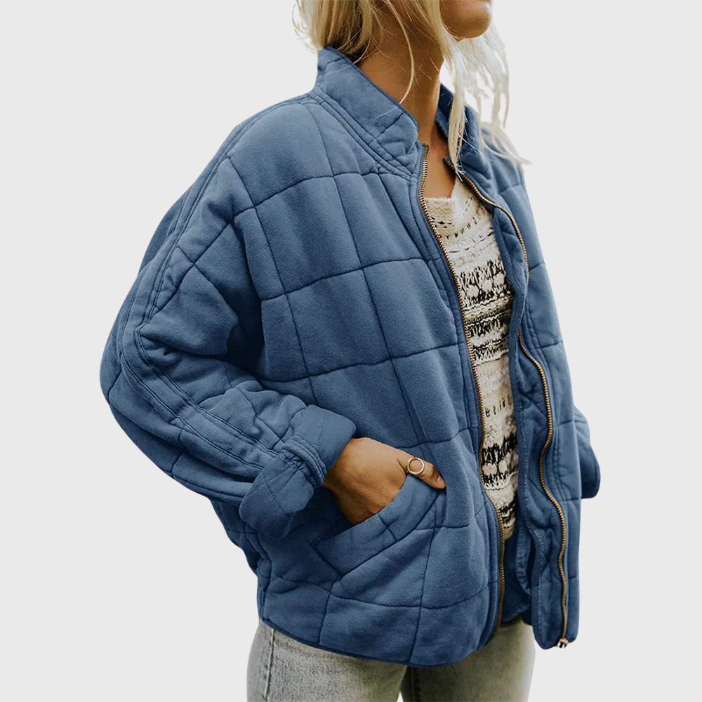 Elysant™ | Quilted jacket with an elegant oversized look.