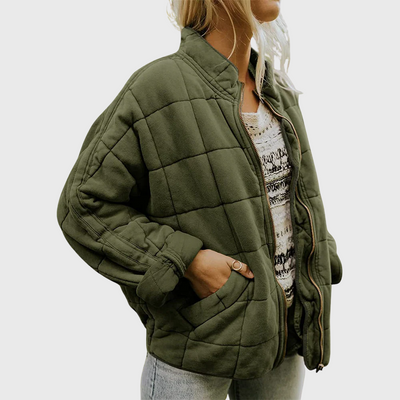 Elysa™ | Padded Oversized Look Jacket