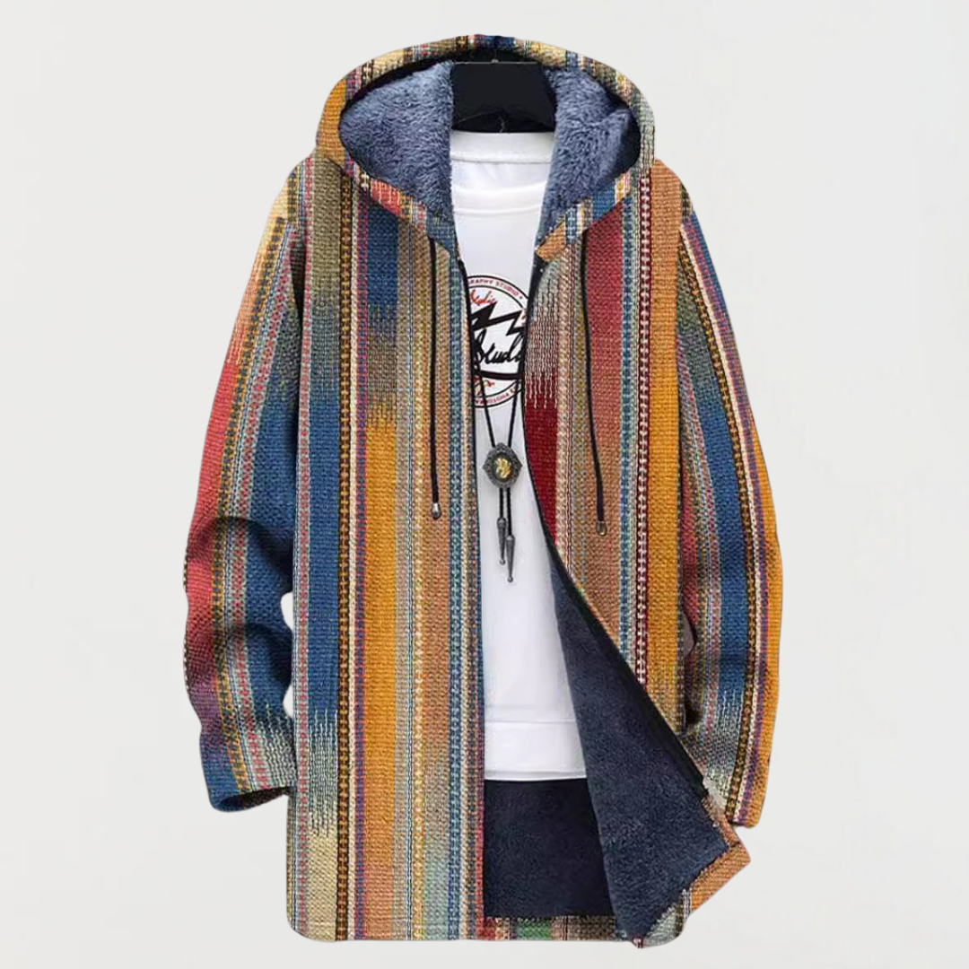 Livia | Striped Pattern Cardigan