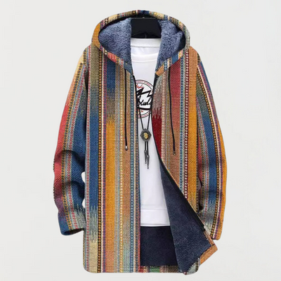 Livia | Striped Pattern Cardigan