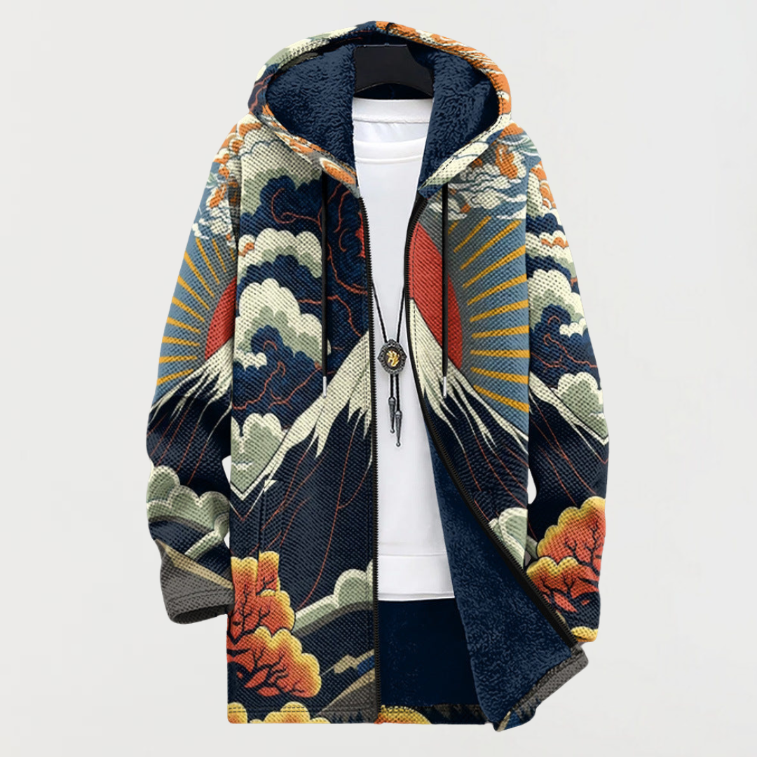 Hiro | Mountain Sunrise Cardigan