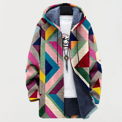 Zara | Geometric Artistic Cardigan