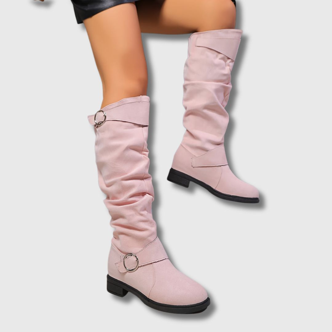 Christelle - Women's Belted Boots | Limited Edition
