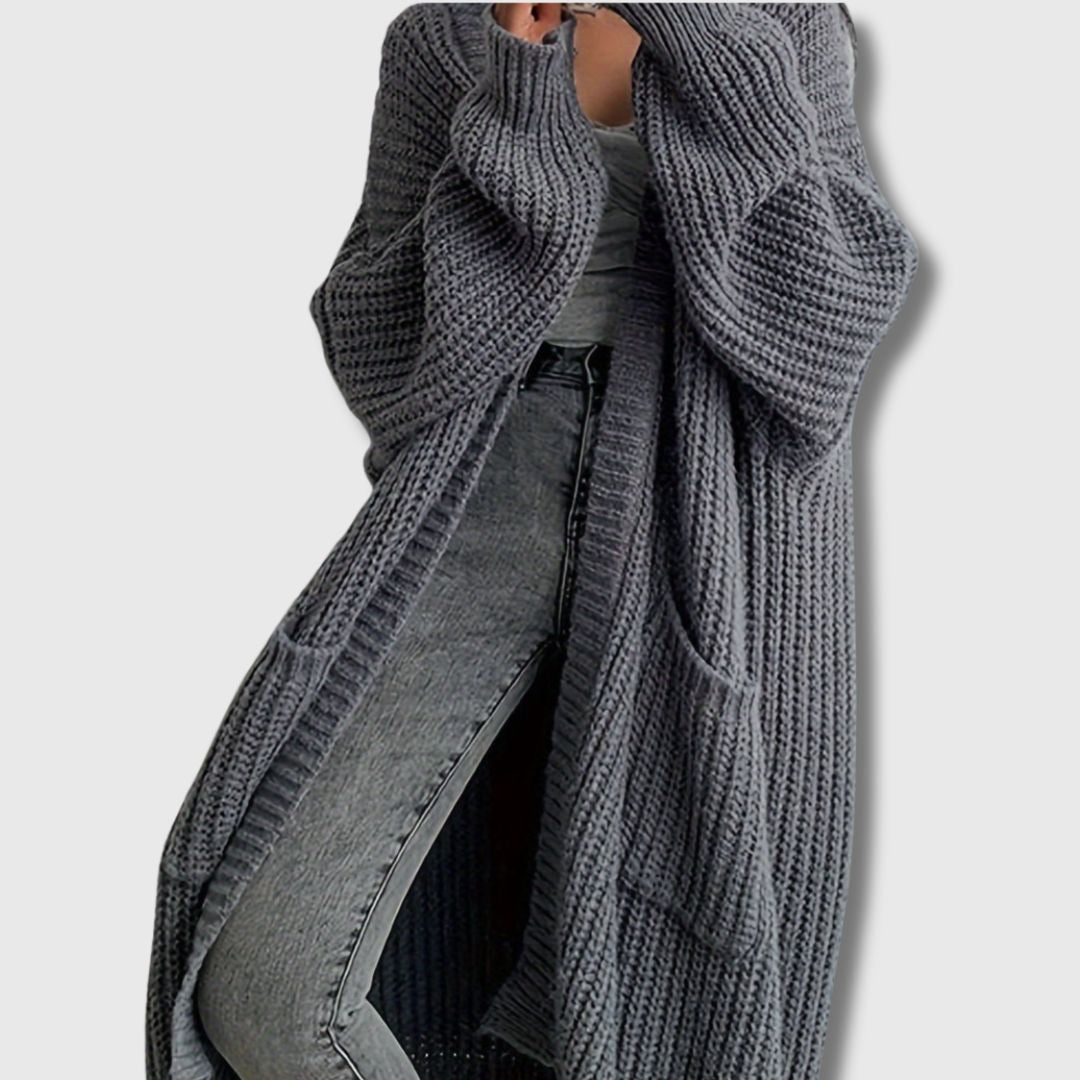 Leara - Women's Classic Cardigan with Pockets Limited Edition