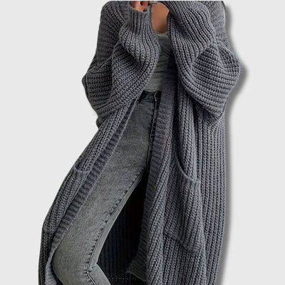 Leara - Women's Classic Cardigan with Pockets Limited Edition