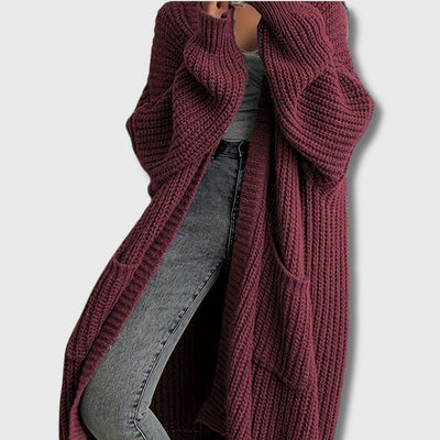 Leara - Women's Classic Cardigan with Pockets Limited Edition