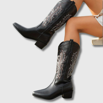 Daphné - Women's Cowboy Ankle Boots | Limited Edition