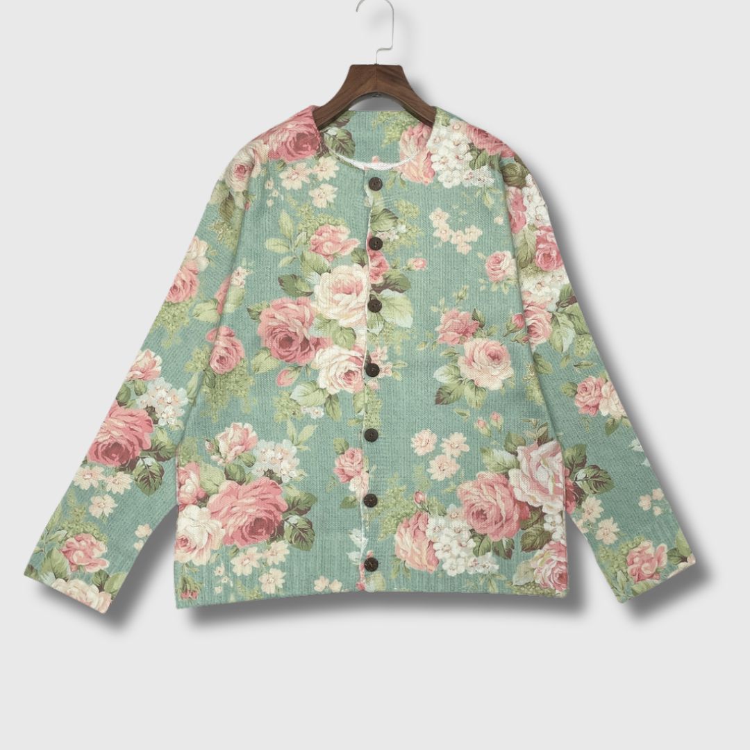 Aurelia – Women's Floral Cardigan Limited Edition