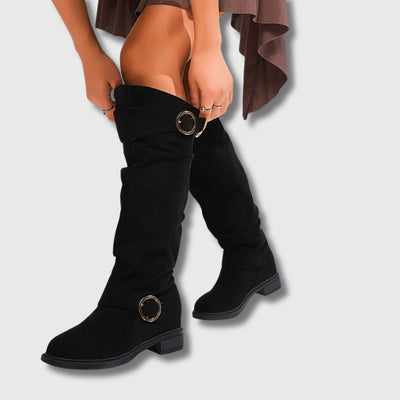 Christelle - Women's Belted Boots | Limited Edition