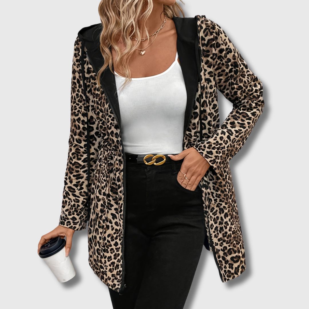 Salena - Reversible Leopard Print Jacket for Women