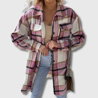 Ella - Long Printed Coat | Limited Edition