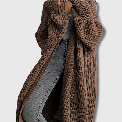 Leara - Women's Classic Cardigan with Pockets Limited Edition