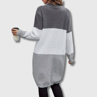 Colette – Women's Color Block Buttoned Cardigan Limited Edition