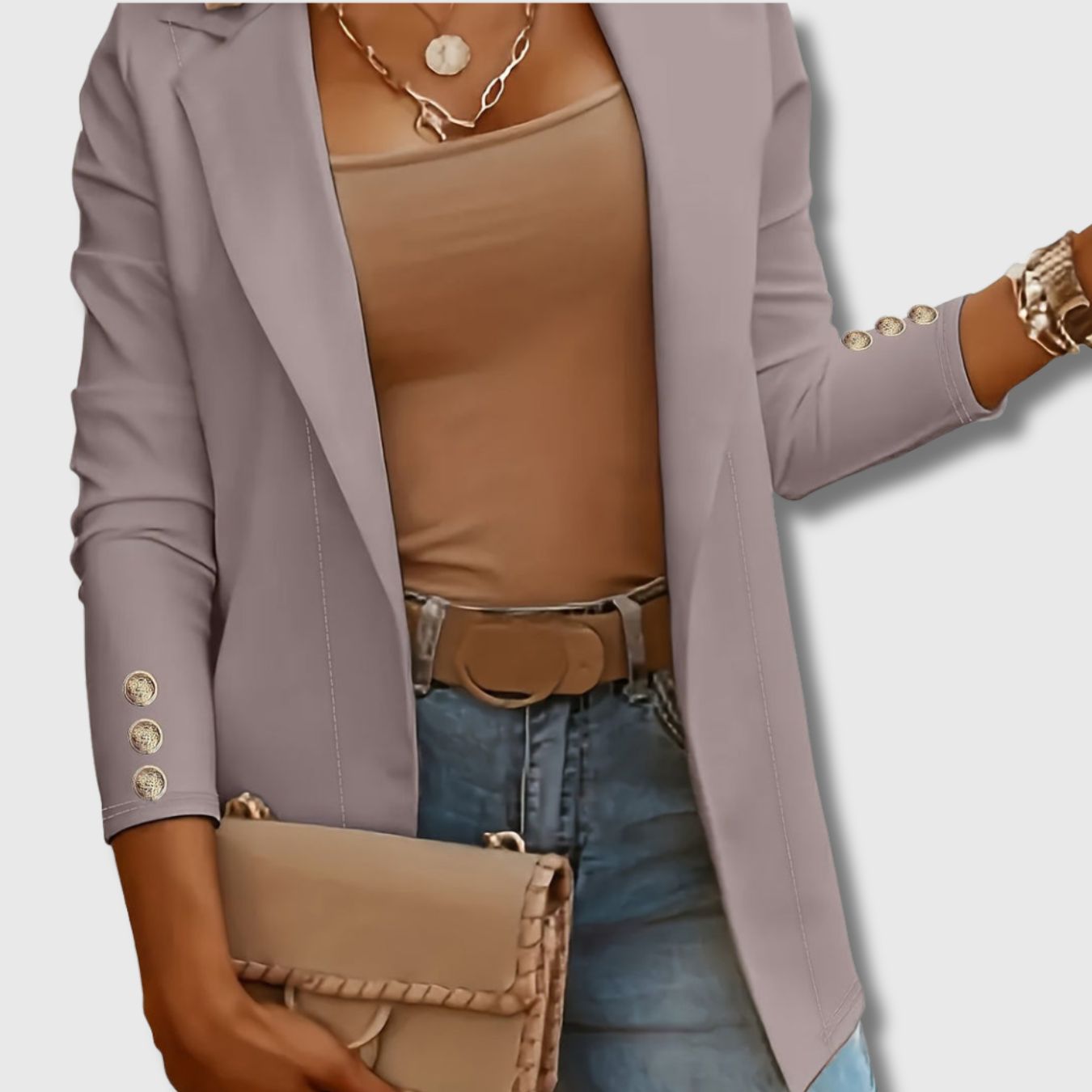 Noémie - Elegant Long Women's Jacket Limited Edition