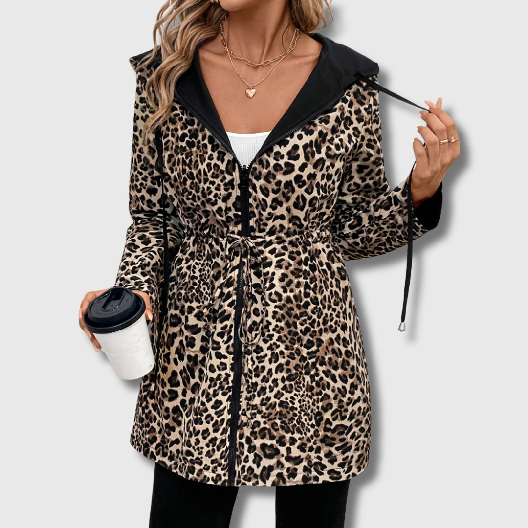 Salena - Reversible Leopard Print Jacket for Women