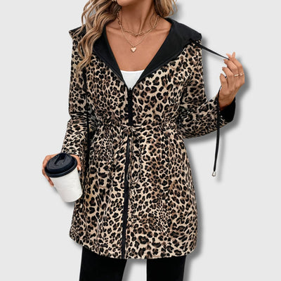 Salena - Reversible Leopard Print Jacket for Women
