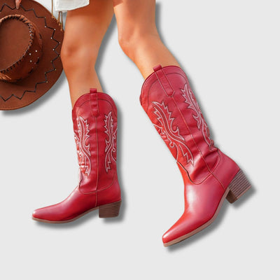 Daphné - Women's Cowboy Ankle Boots | Limited Edition