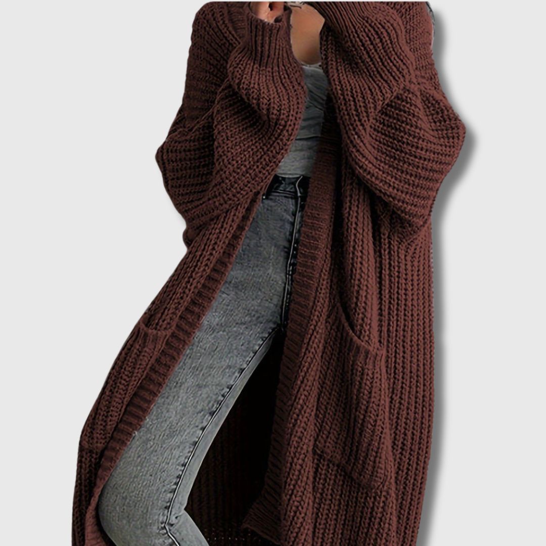 Leara - Women's Classic Cardigan with Pockets Limited Edition