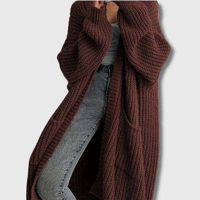 Leara - Women's Classic Cardigan with Pockets Limited Edition