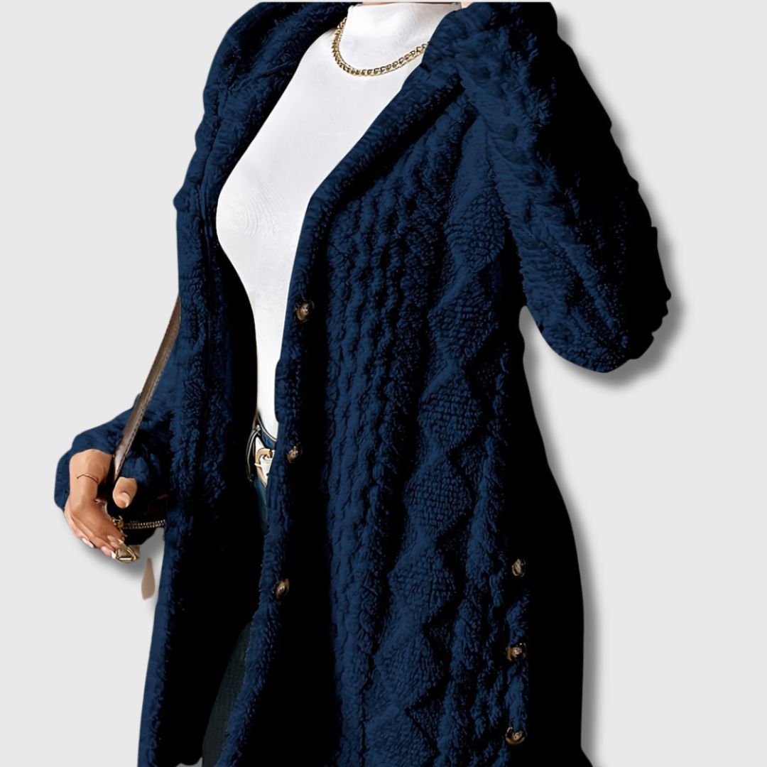 Élodie - Women's Teddy Coat with Hood Limited Edition