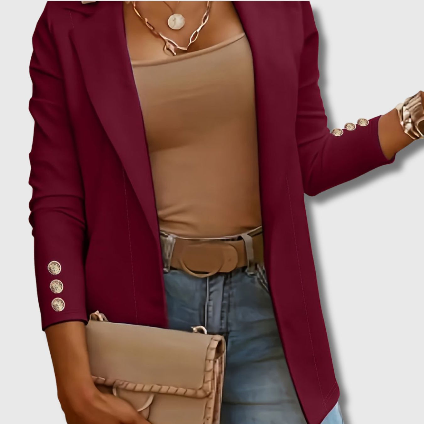 Noémie - Elegant Long Women's Jacket Limited Edition