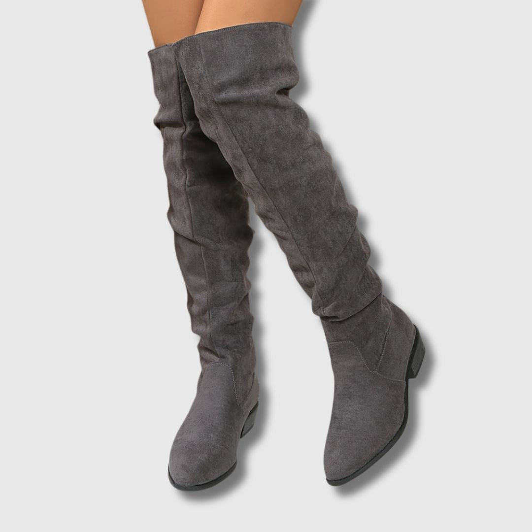 Emmanuelle - Women's Knee-High Boots | Limited Edition
