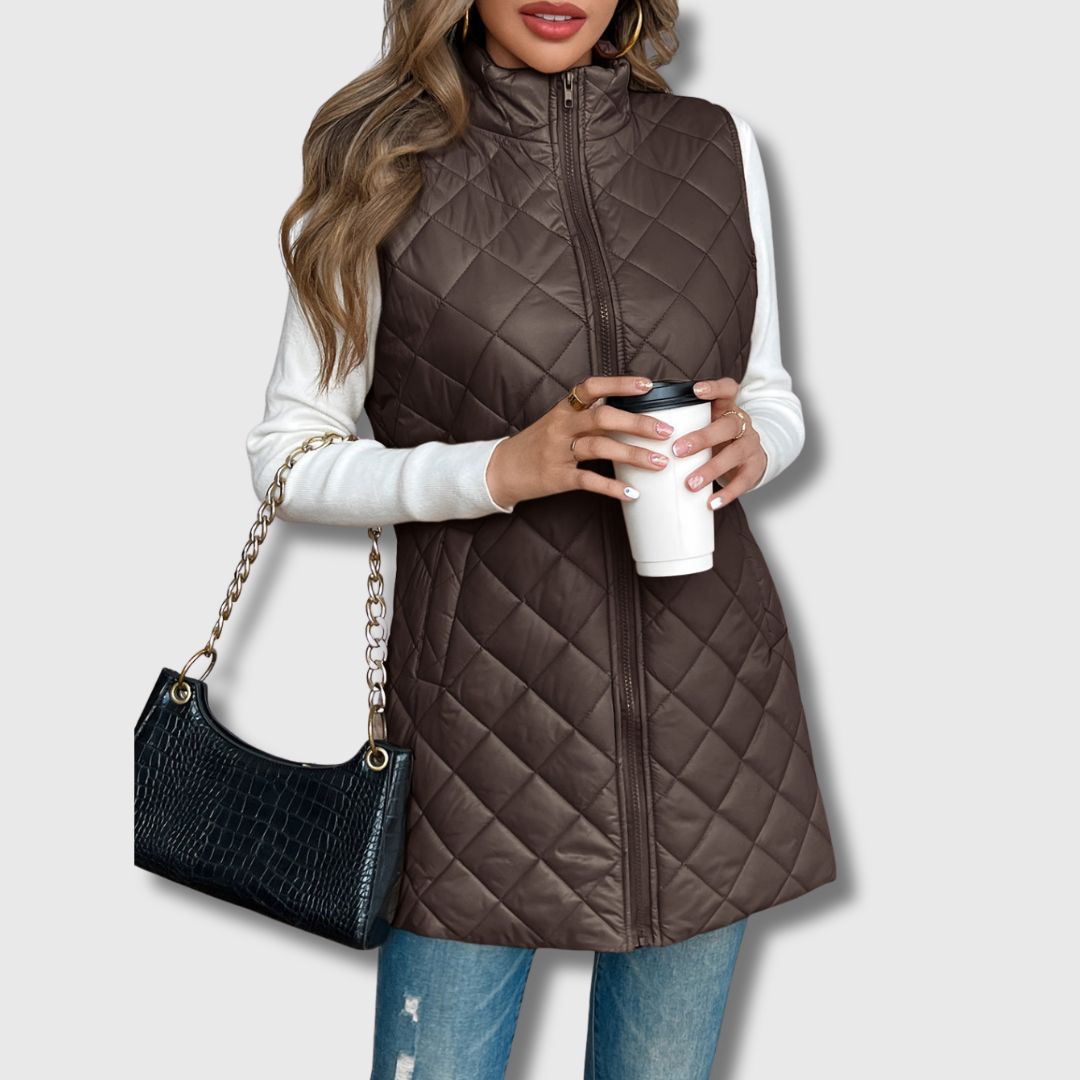 Amandine - Women's Quilted Vest | Limited Edition