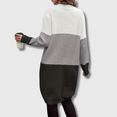 Colette – Women's Color Block Buttoned Cardigan Limited Edition