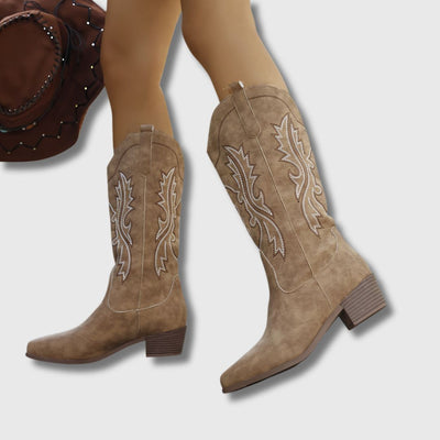 Daphné - Women's Cowboy Ankle Boots | Limited Edition