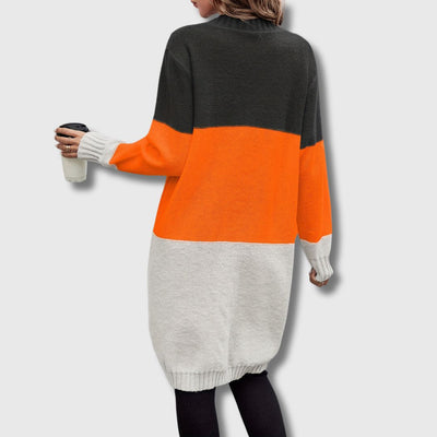 Colette – Women's Color Block Buttoned Cardigan Limited Edition