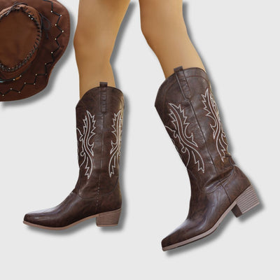 Daphné - Women's Cowboy Ankle Boots | Limited Edition