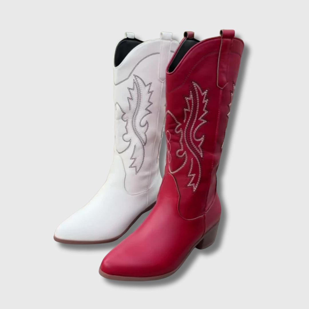 Daphné - Women's Cowboy Ankle Boots | Limited Edition