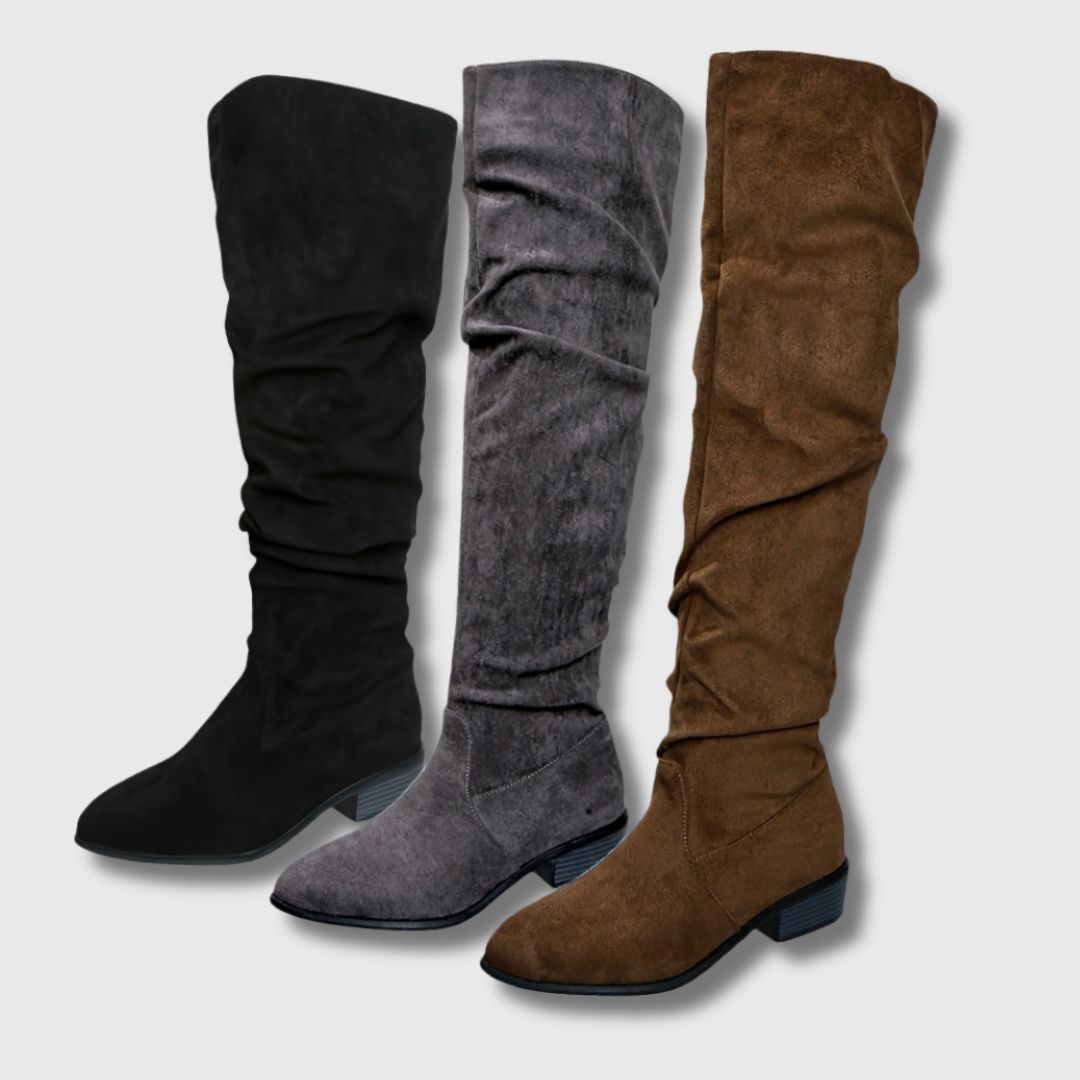 Emmanuelle - Women's Knee-High Boots | Limited Edition