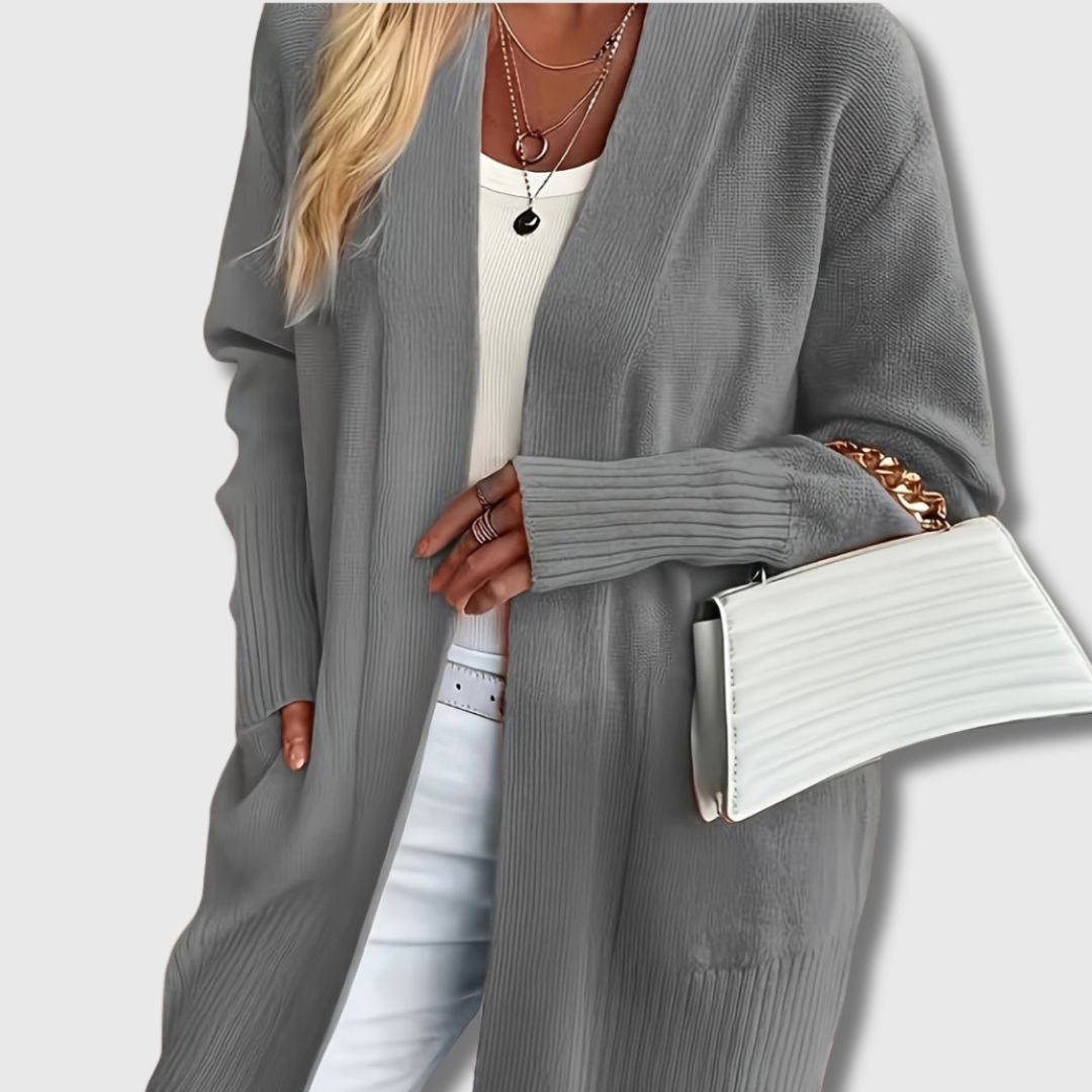 Camille - Elegant Women's Cardigan with Pockets Limited Edition