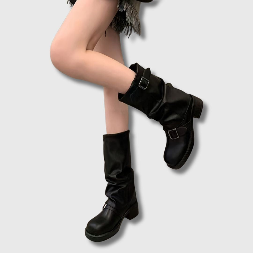 Elena – Women's Western Lace-Up Boots | Limited Edition