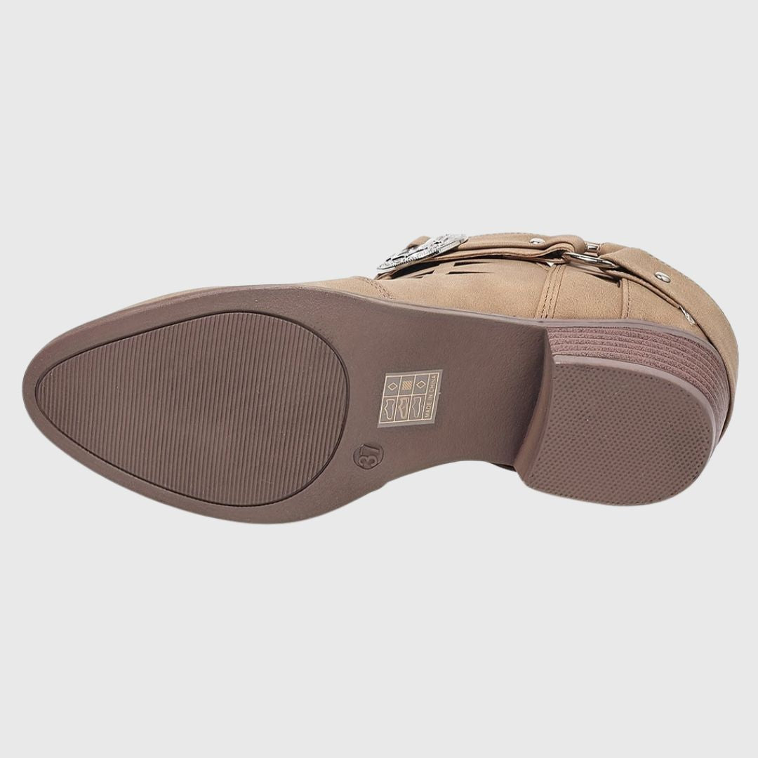 Clara – Women's Chic Western Ankle Boots | Limited Edition