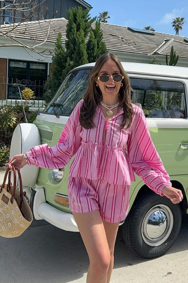 Zestiva® | Coastal Stripe Lounge Set