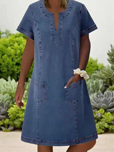 DENIM DRESS