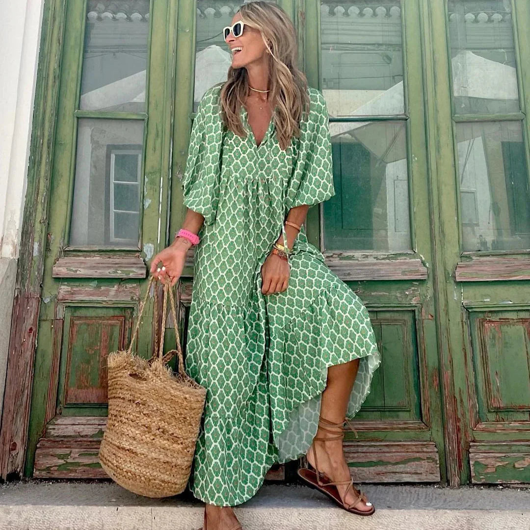 Jooske™ | Maxi Bohemian Dress