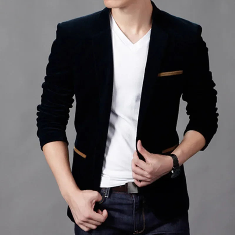Mikko - Modern Velvet Blazer