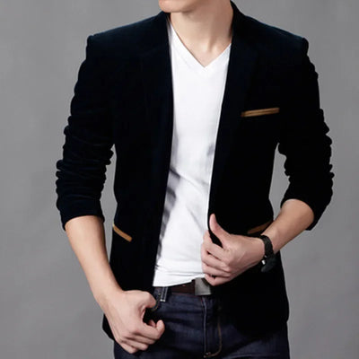 Mikko - Modern Velvet Blazer
