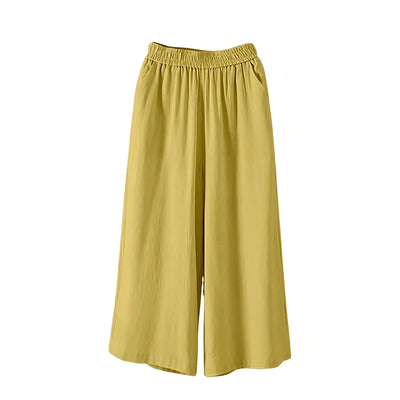 Nylah® | Soft Flow Wide-Leg Capris