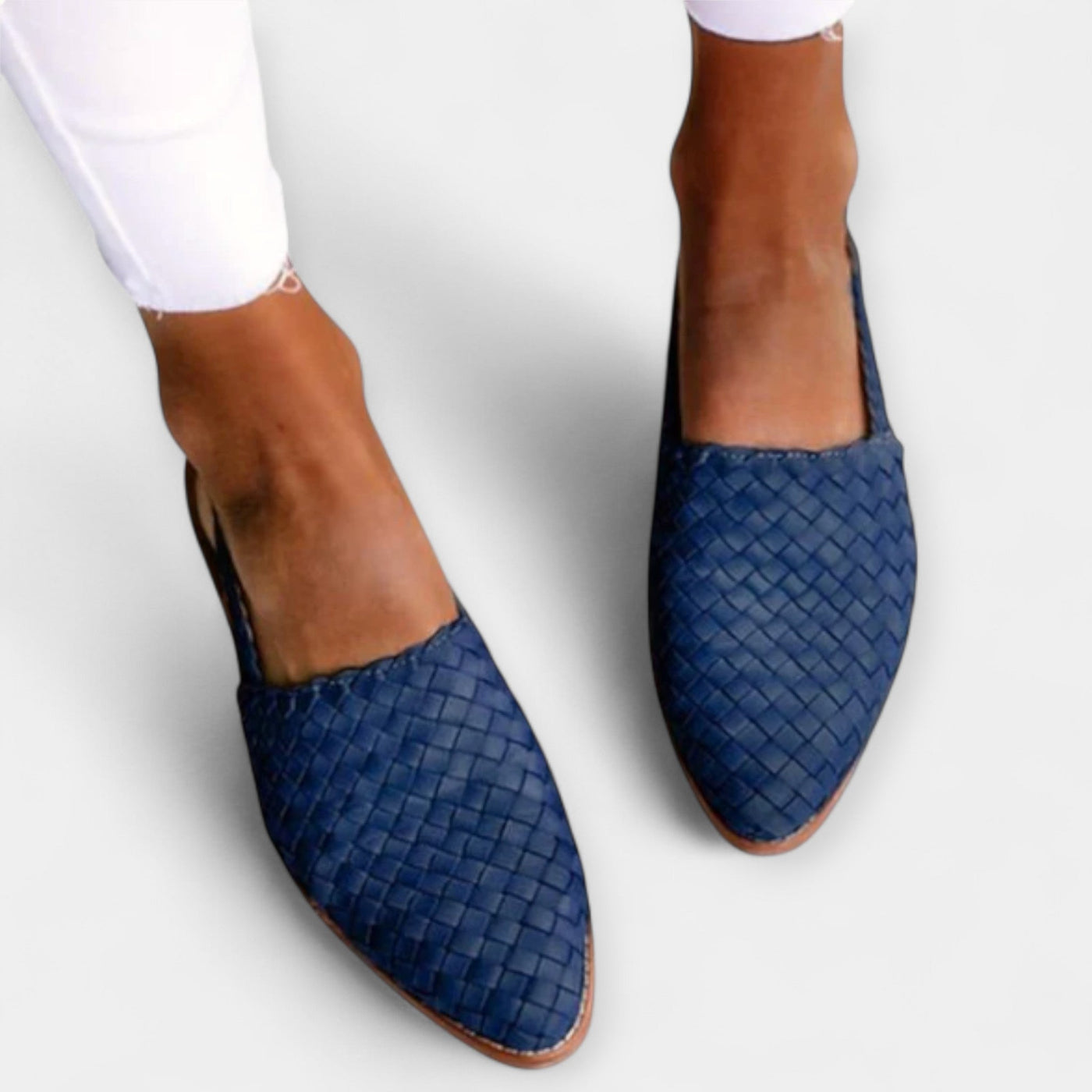 Rosenwyn - Slip-On Buckle Flat Sandals