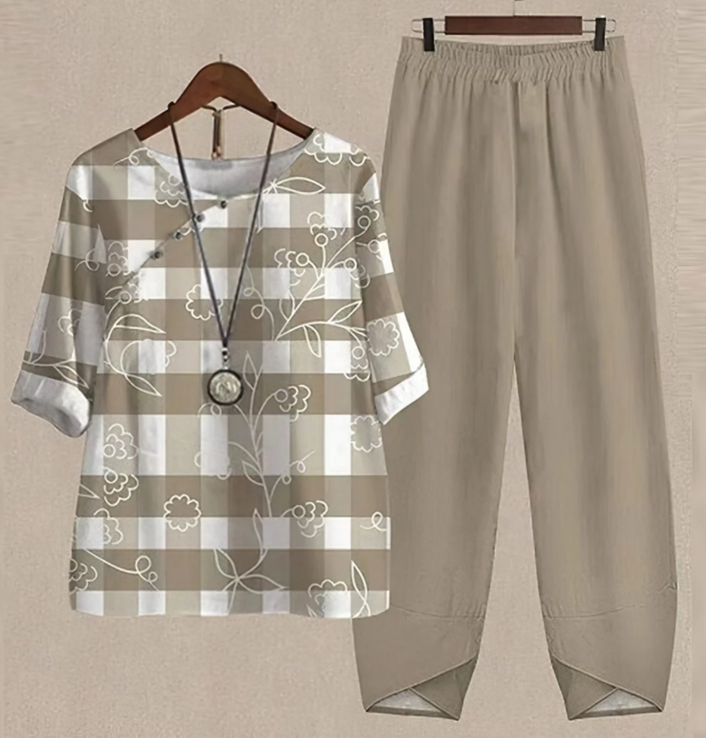 Mirellon® | Blossom Check Comfortwear