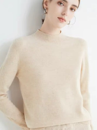 LALEI | Cozy Wool Mock Neck Sweater