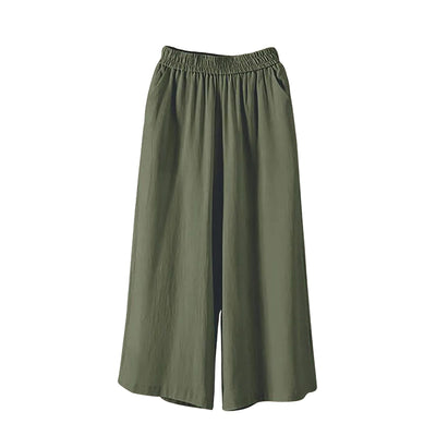 Nylah® | Soft Flow Wide-Leg Capris
